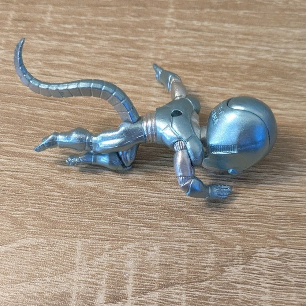 Bandai Dragon Ball Z Metal Cooler Mini Figure Silver Metallic Toy 3" Figure Only - Picture 4 of 5
